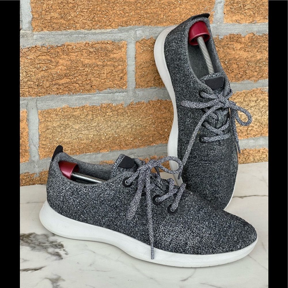 Allbirds Mens Gray The Wool Runners size 9